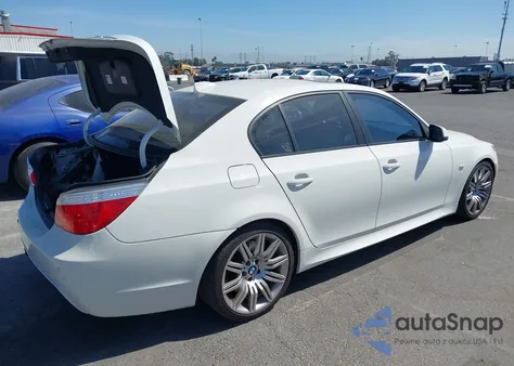 2010 BMW 550I из США, поврежденный, VIN WBANW5C55ACT57230